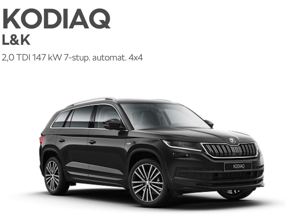 Ĺ koda Kodiaq LK